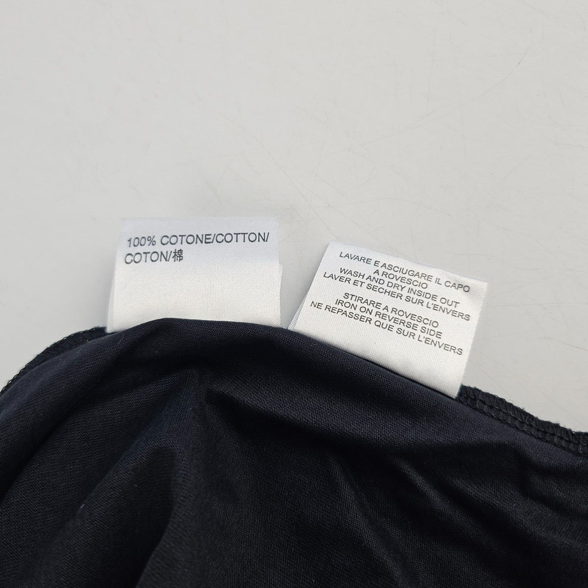 Neil Barrett 'empire state of mind' Black T-shirt Size XS New