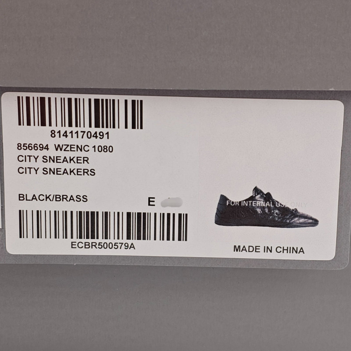 BALENCIAGA City $825 Men's Black Sneakers New & Authentic