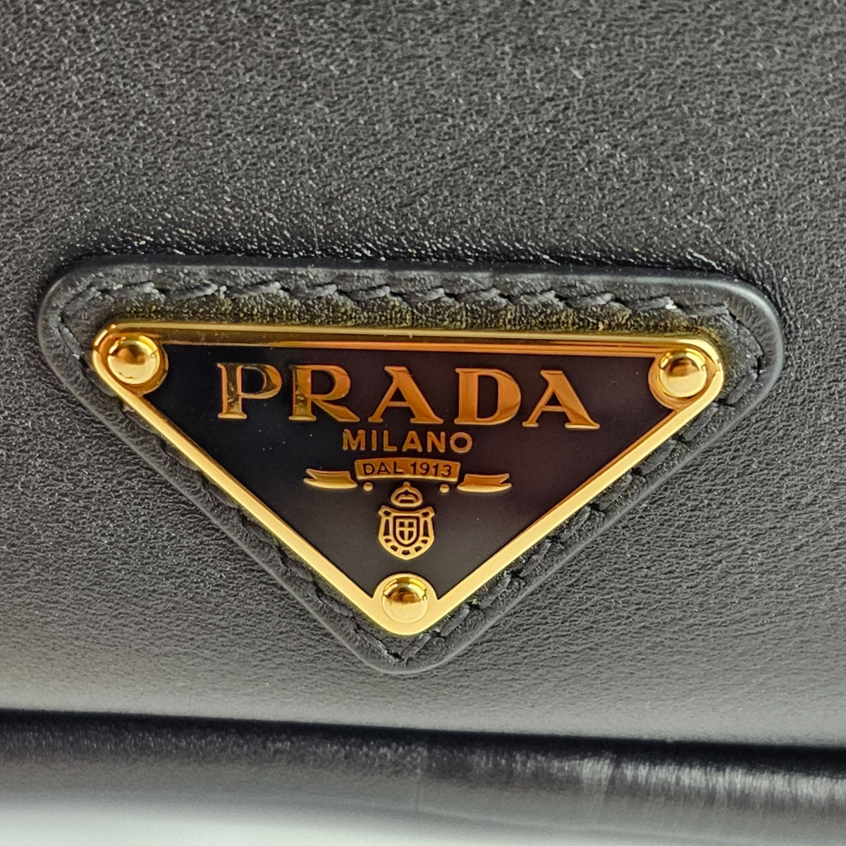 PRADA Darling Mini $2850 Black Leather Bucket Bag New & Authentic