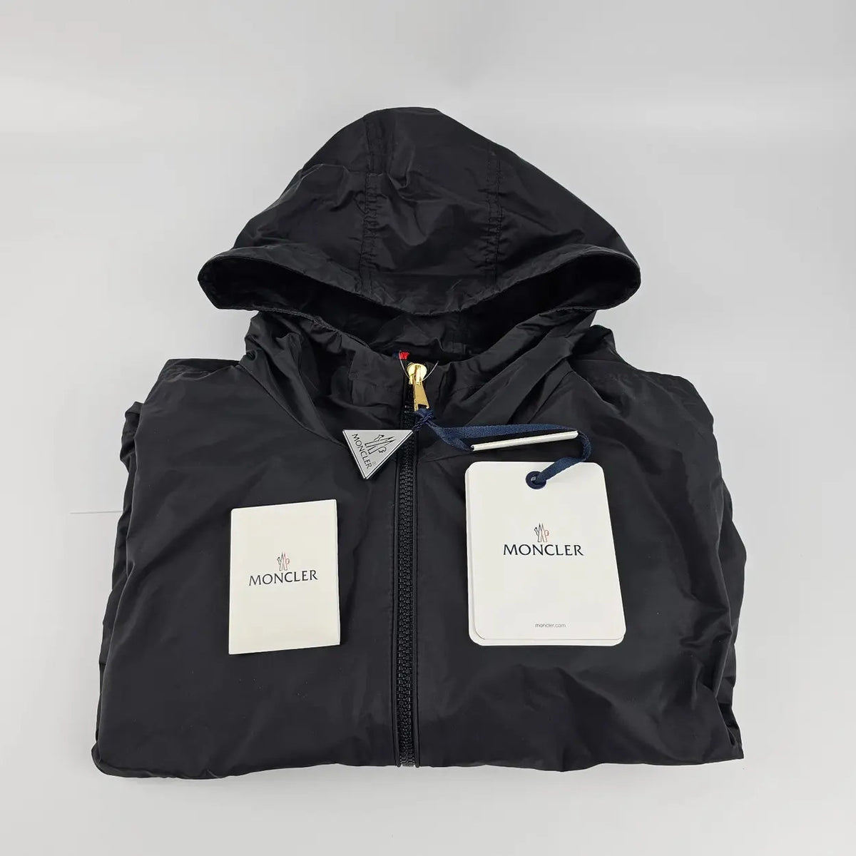 MONCLER Vizille $1195 Women's Black Windbreaker Jacket New