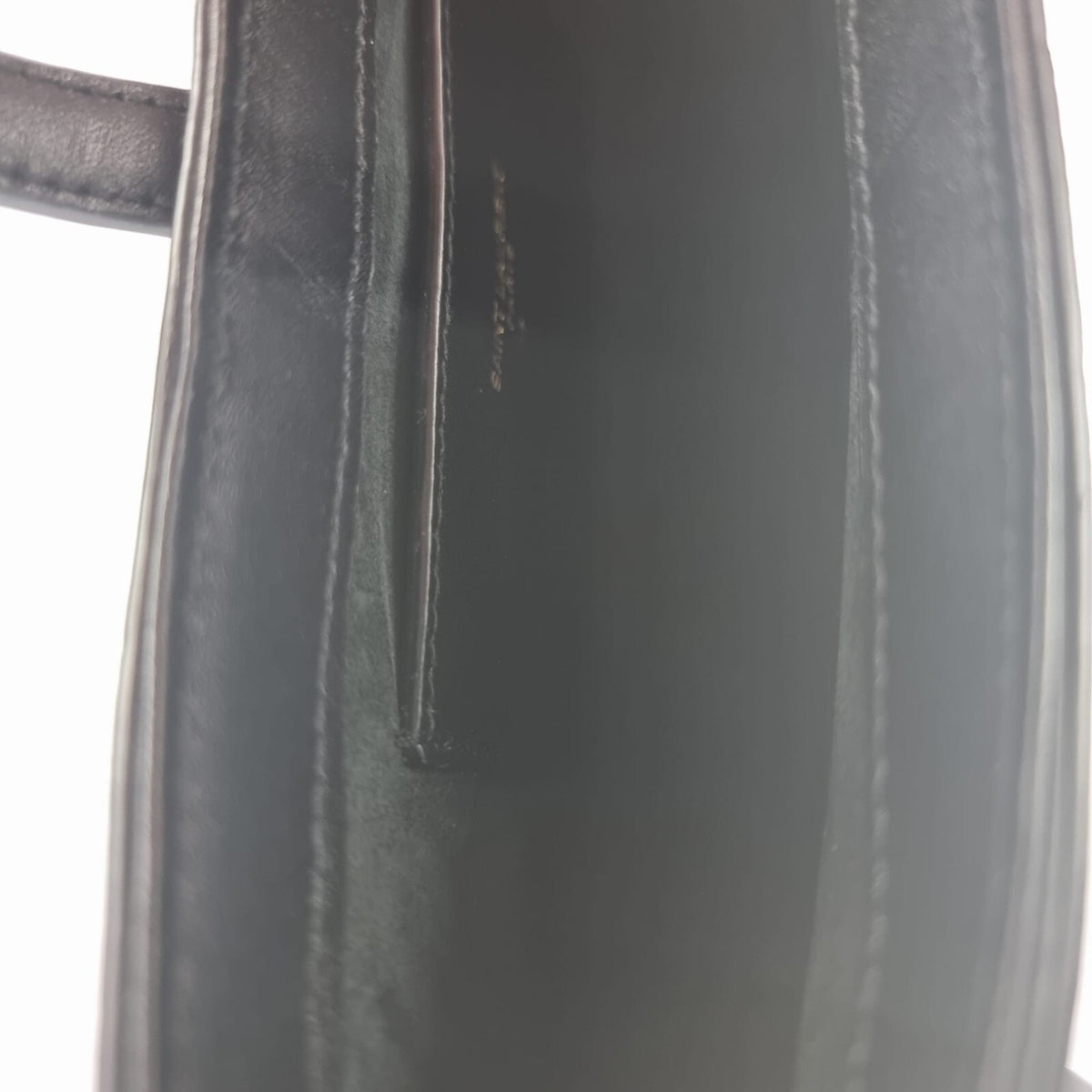 Saint Laurent Mini Le 5 A 7 Black Leather Hobo Bag New