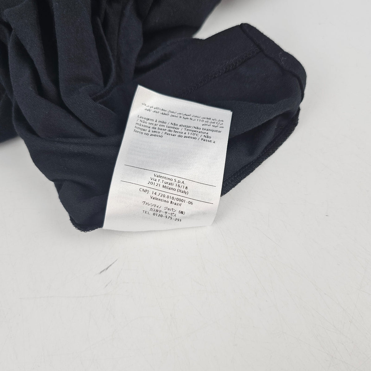 Valentino Authentic Animalia Black T-shirt Size M New