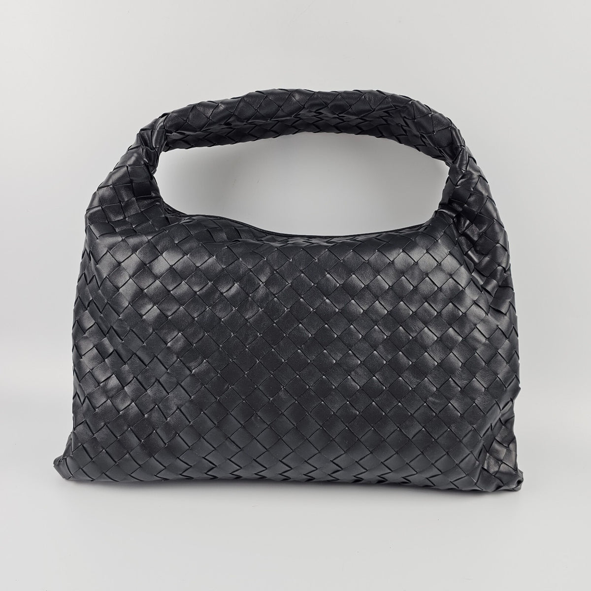 BOTTEGA VENETA Hop Small $4600 Shadow Leather Shoulder Bag New