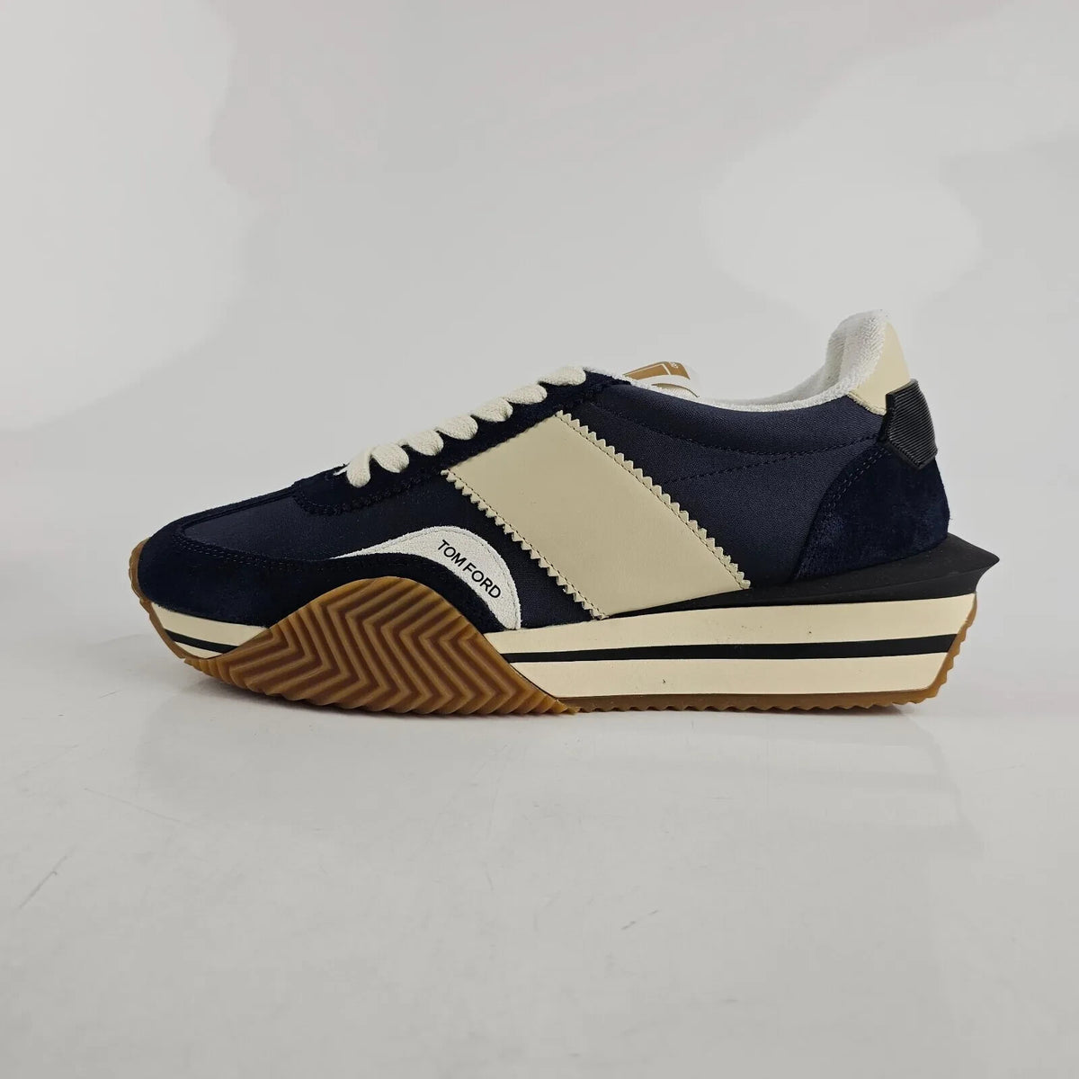 TOM FORD James Midnight Blue Sneakers New US 7
