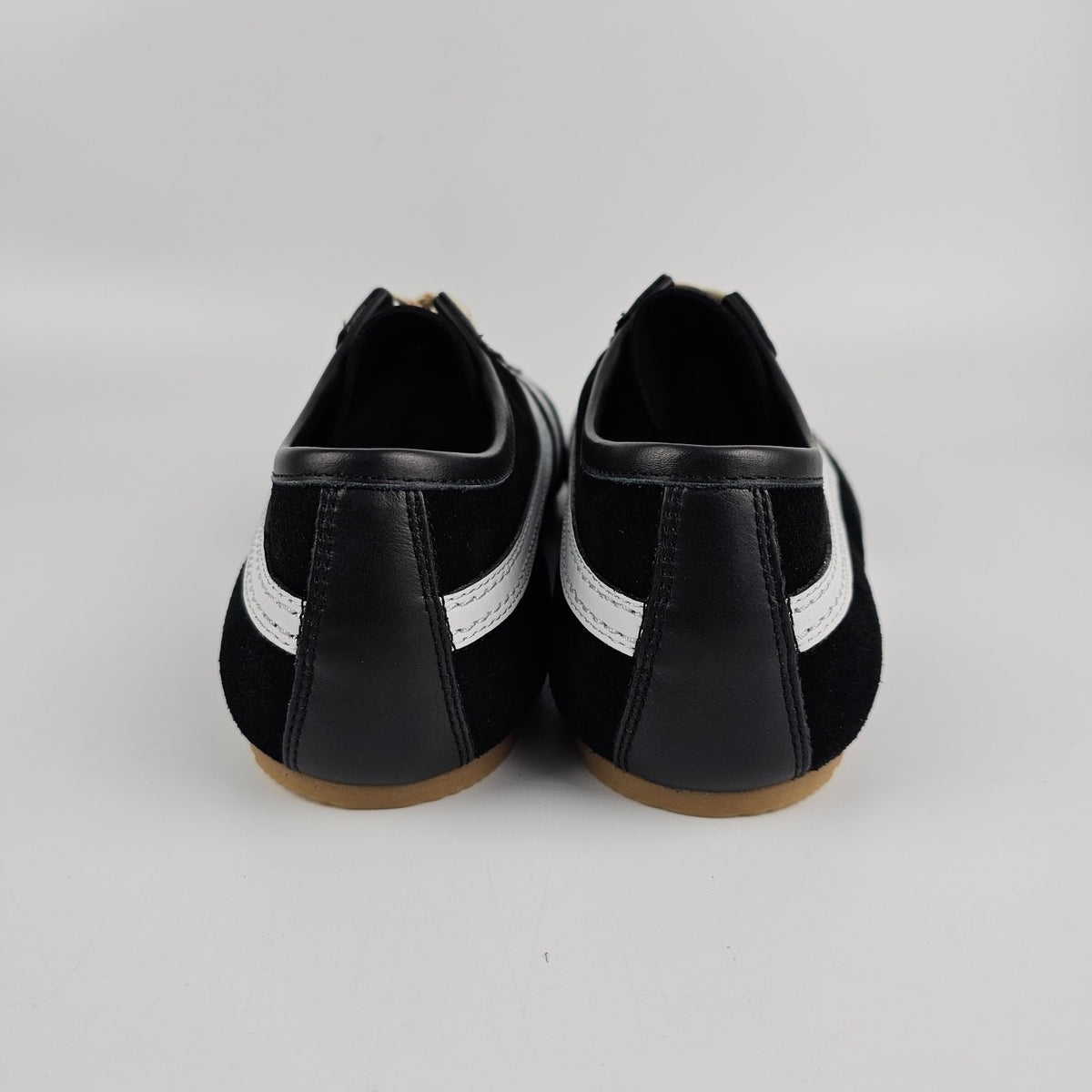 DRIES VAN NOTEN Men's Black/White Suede Sneakers New & Authentic