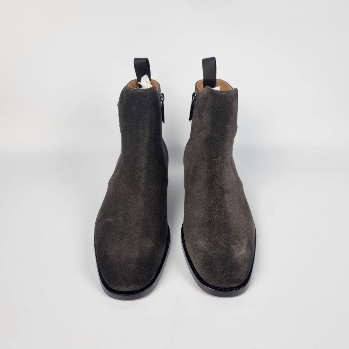 CHRISTIAN LOUBOUTIN Validobi Brown Suede Boots New Size 41 US 8
