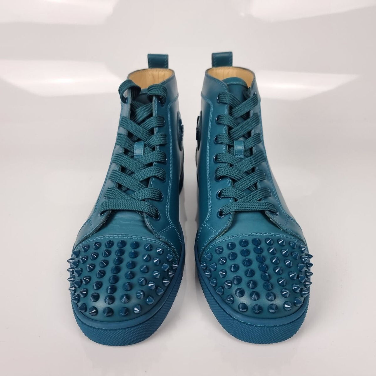 CHRISTIAN LOUBOUTIN Lou Spikes Amazonia Size 41.5 US 8.5