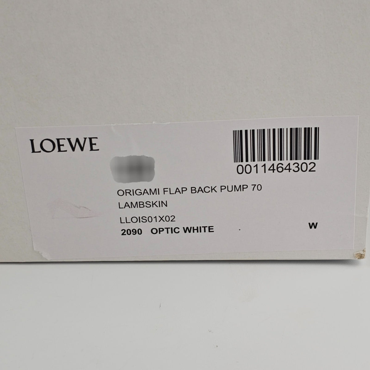 LOEWE Origami Optic White Mules New & Authentic