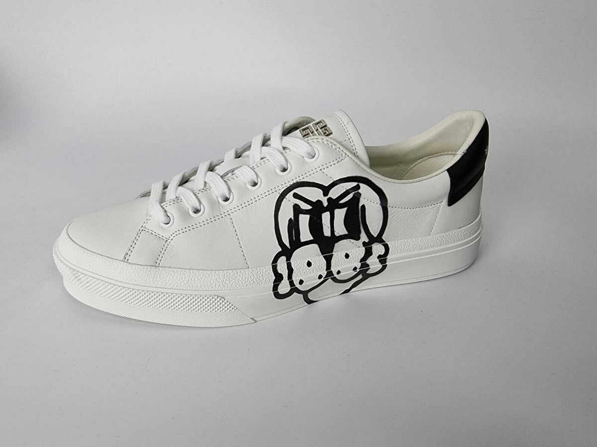 Givenchy City Sport White Sneakers New Size 42 US 9