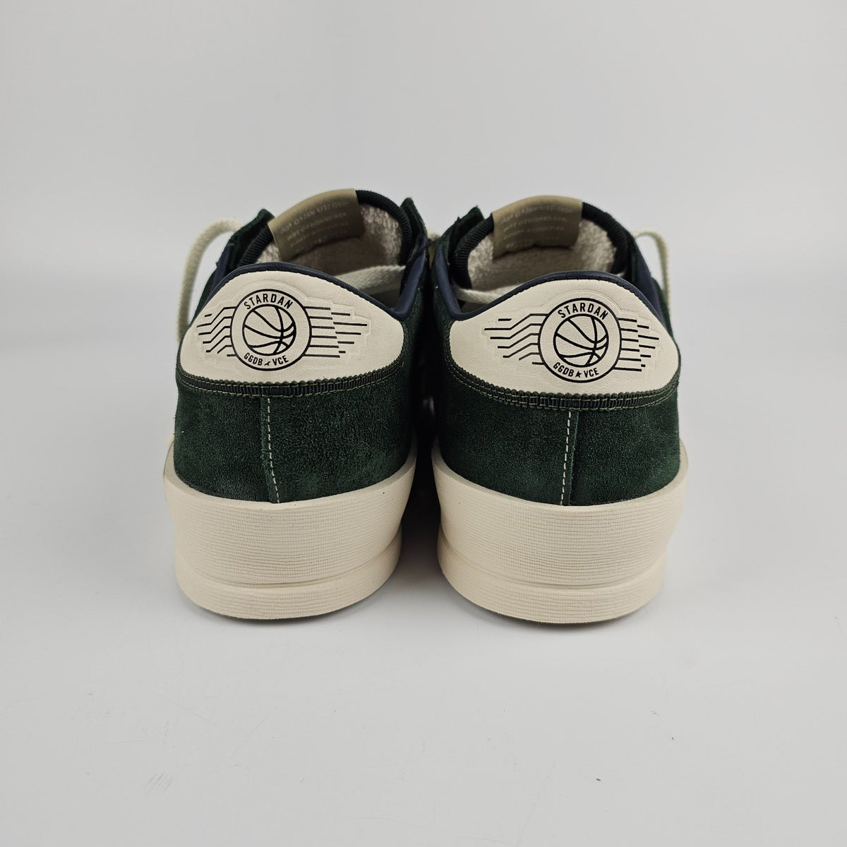 GOLDEN GOOSE Stardan Men's Green/White Suede Sneakers New