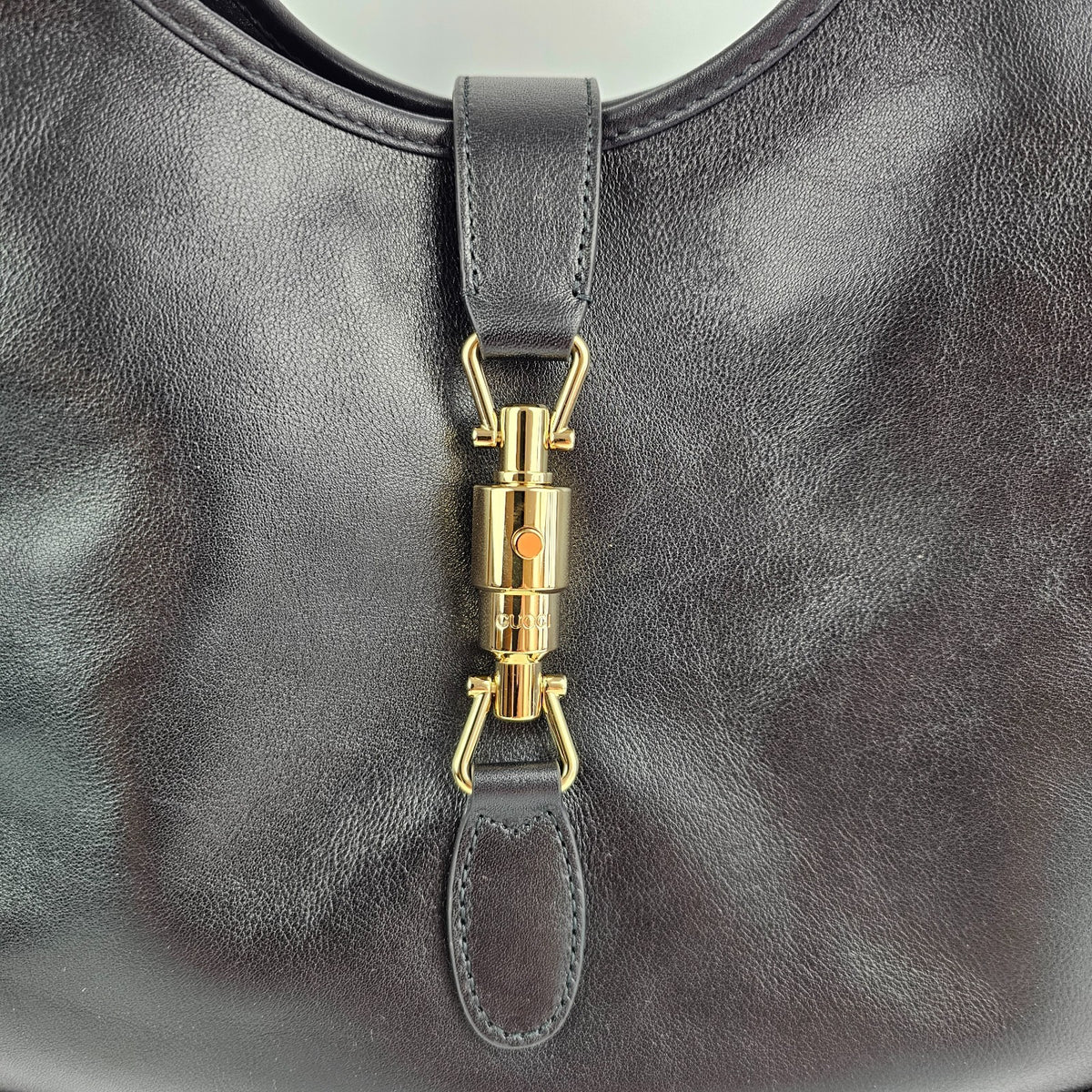GUCCI $3600 Mercato Medium Black Tote Bag New & Authentic