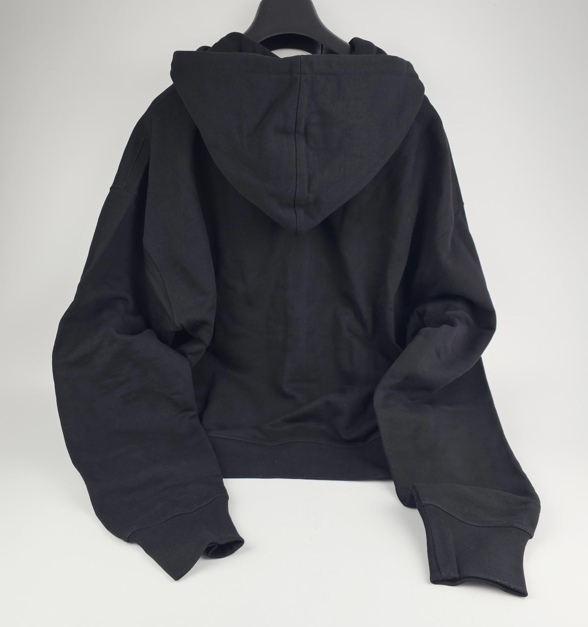 ALEXANDER MCQUEEN Black Cotton Sweatshirt New & Authentic