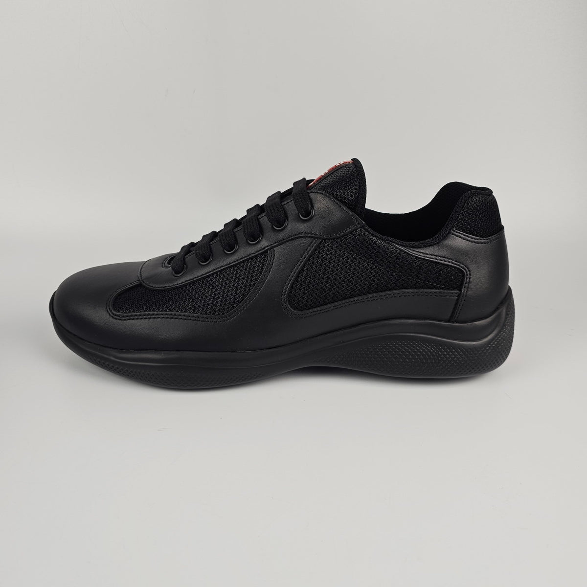 PRADA America's Cup Black Sneakers New & Authentic
