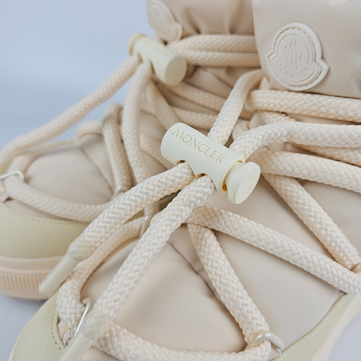 MONCLER Altive Women's Light Beige Boots New