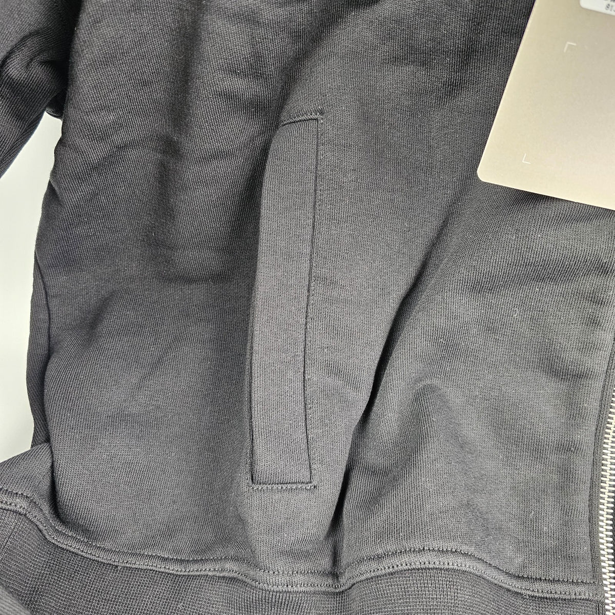 ALEXANDER MCQUEEN Black Cotton Sweatshirt New & Authentic