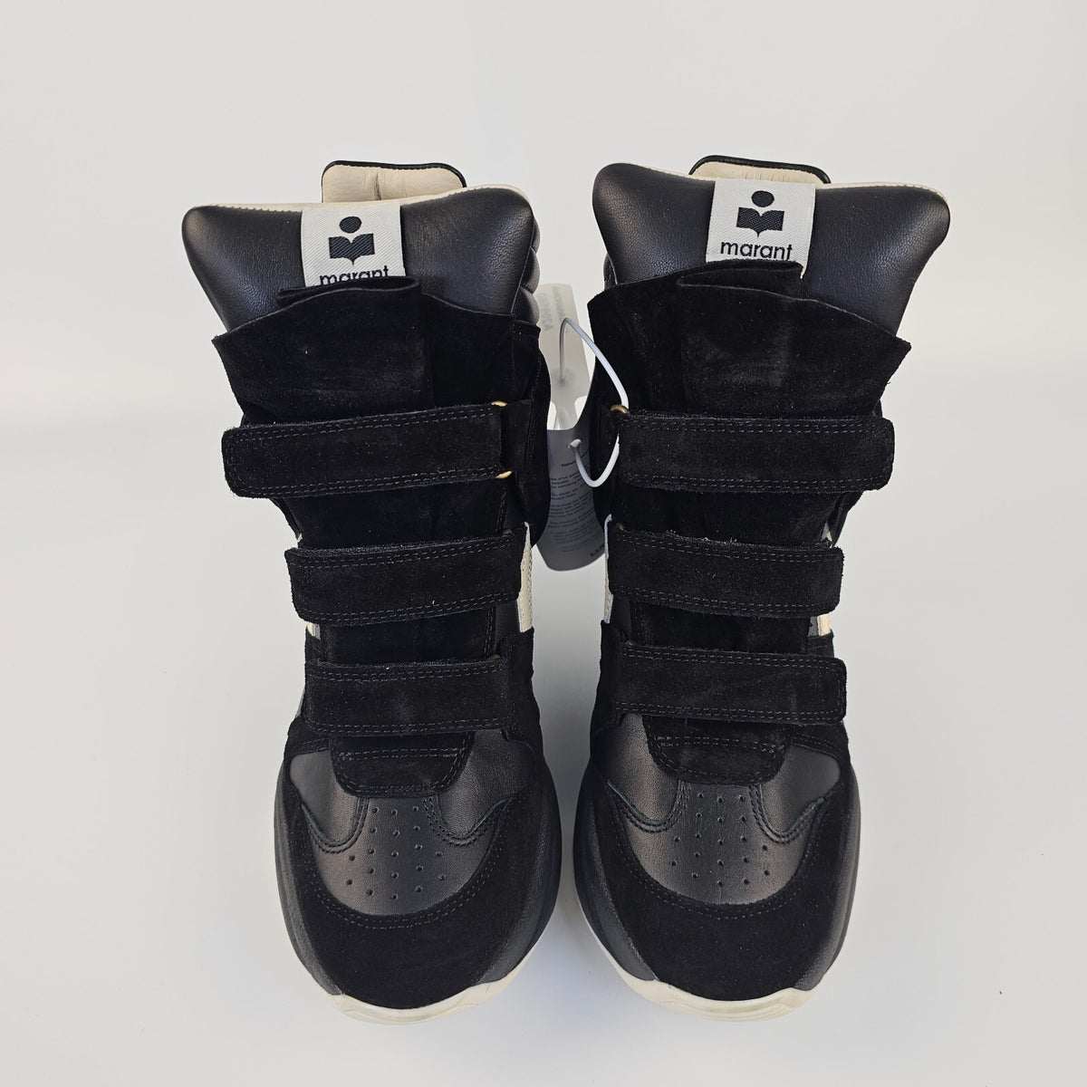 Isabel Marant Balskee Black Suede Sneakers New