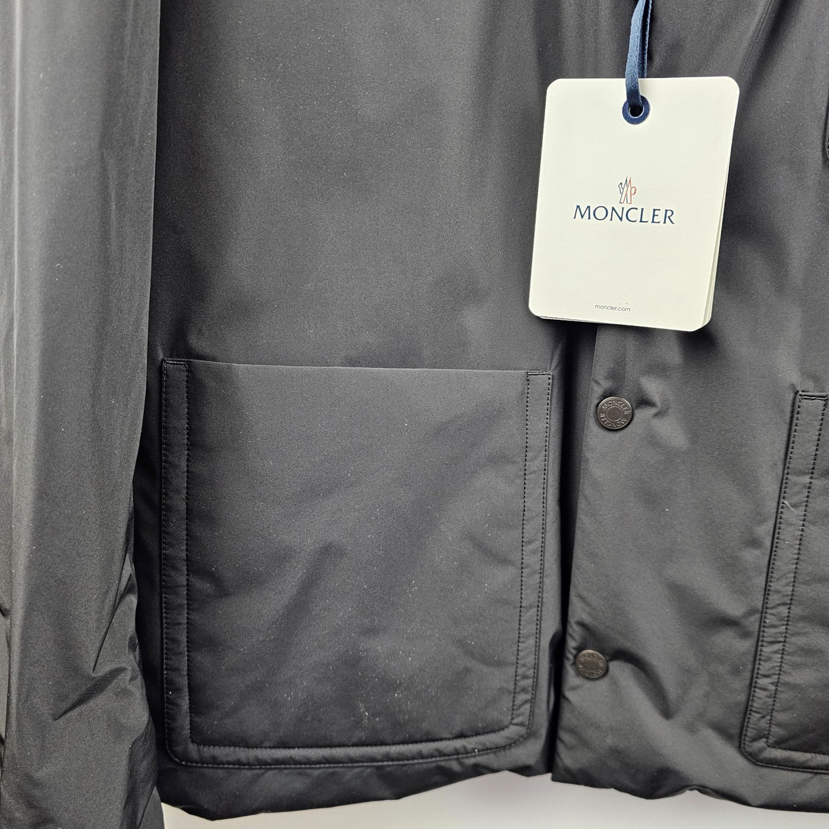 MONCLER Ouille $2250 Men's Black Reversible Down Jacket New