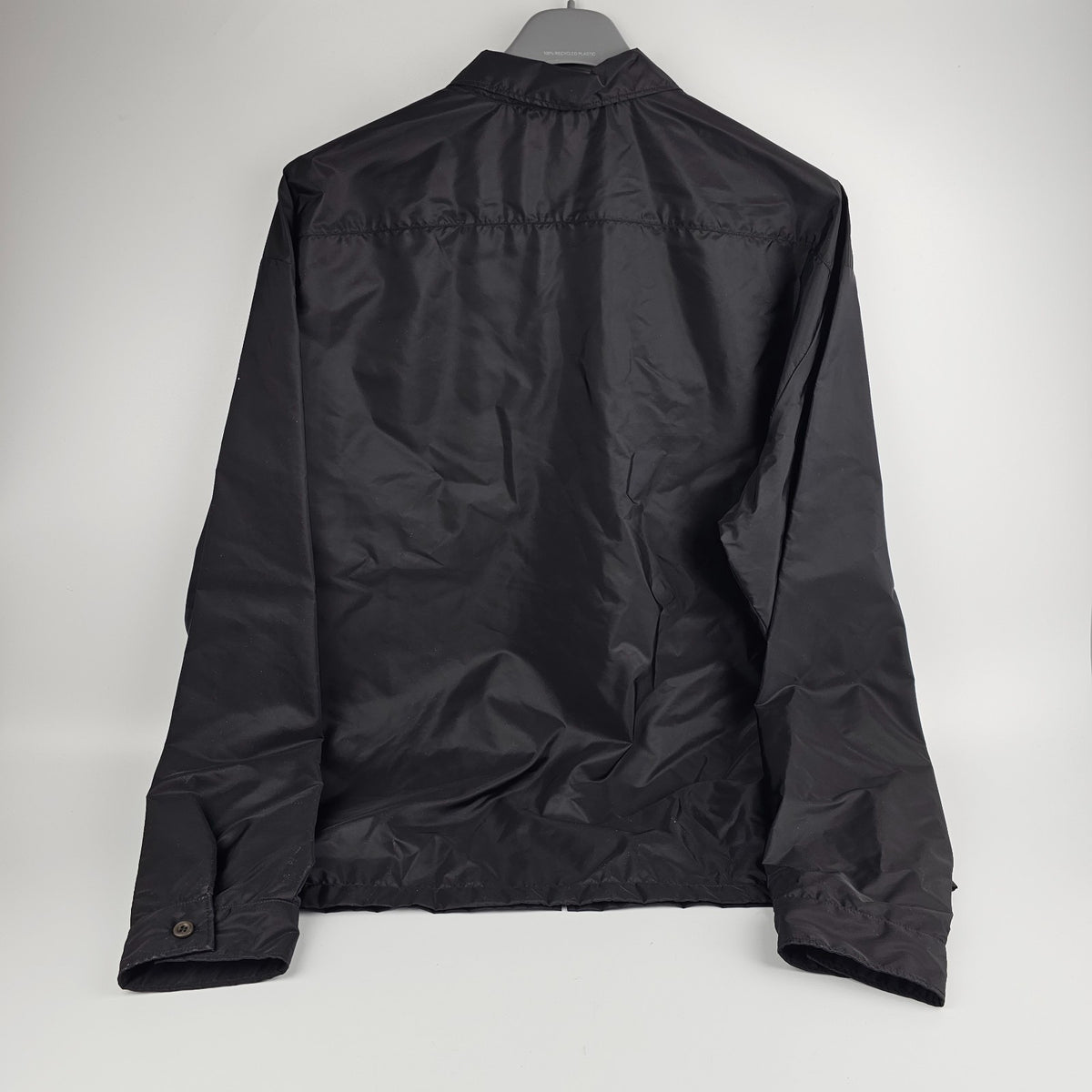 PRADA Black Re-Nylon Shirt New And Authentic