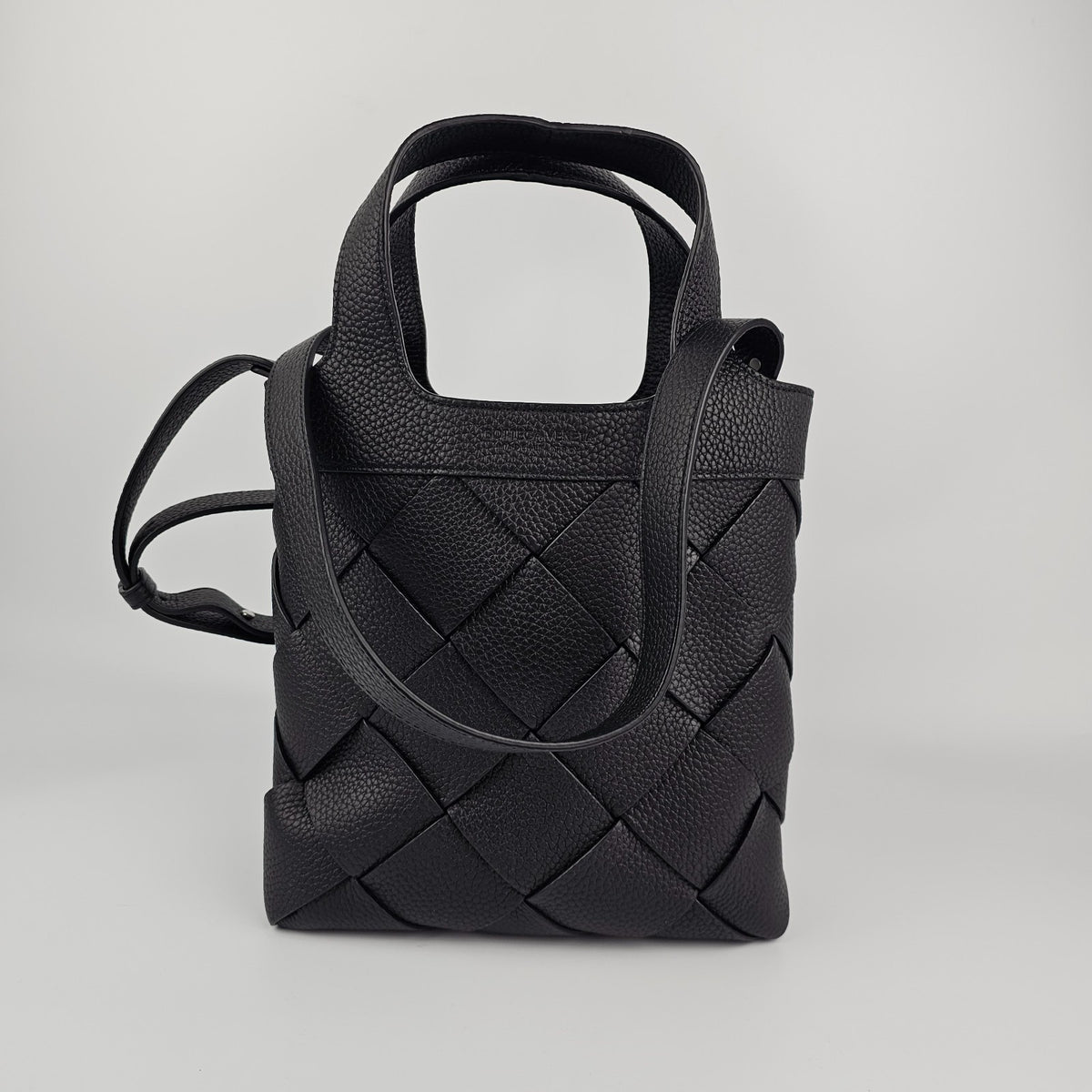 BOTTEGA VENETA Diago Small $3500 Black Leather Tote Bag New & Authentic