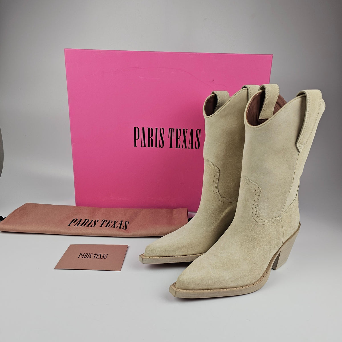 PARIS TEXAS Dakota Angora Boots New And Authentic