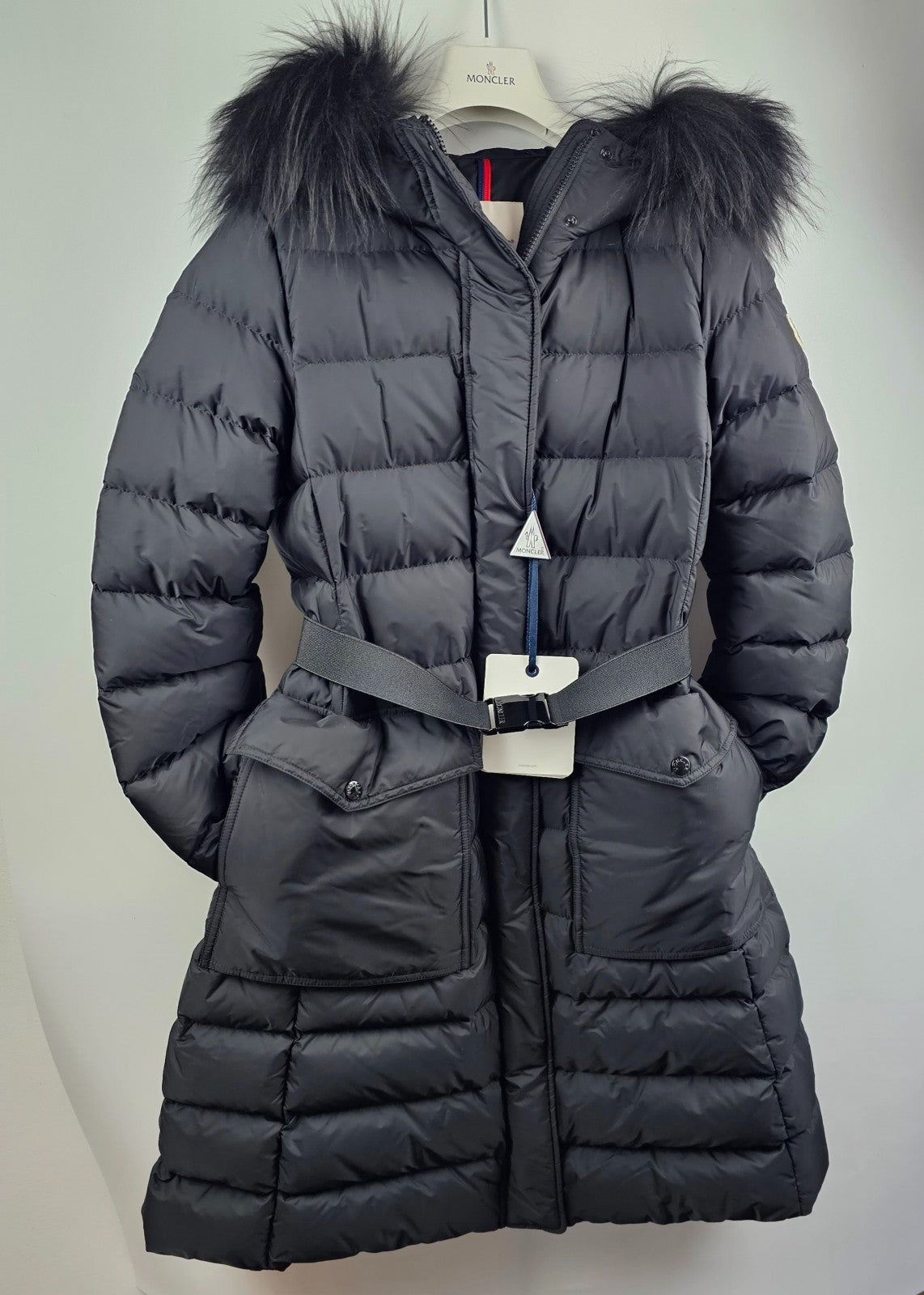MONCLER Khloesse Women's Black Down Jacket New