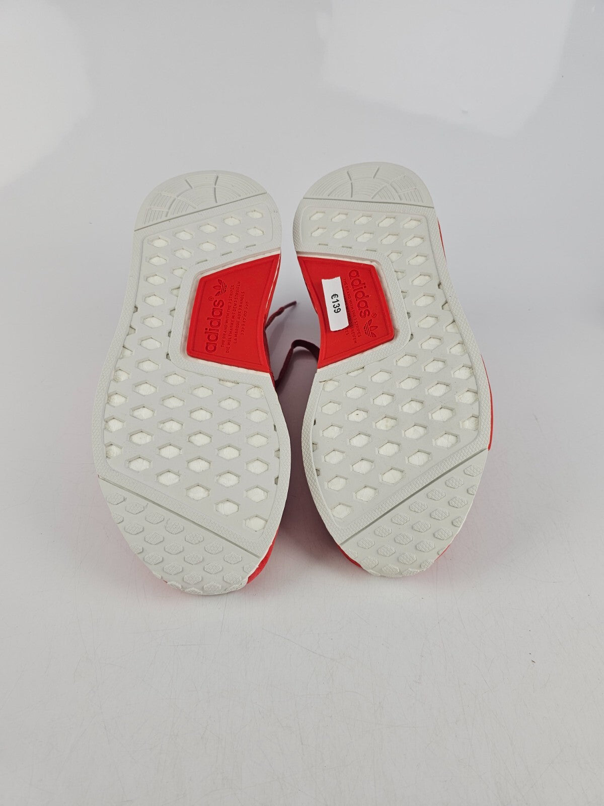 Adidas NMD Chukka Red Sneakers Size 40 US 7
