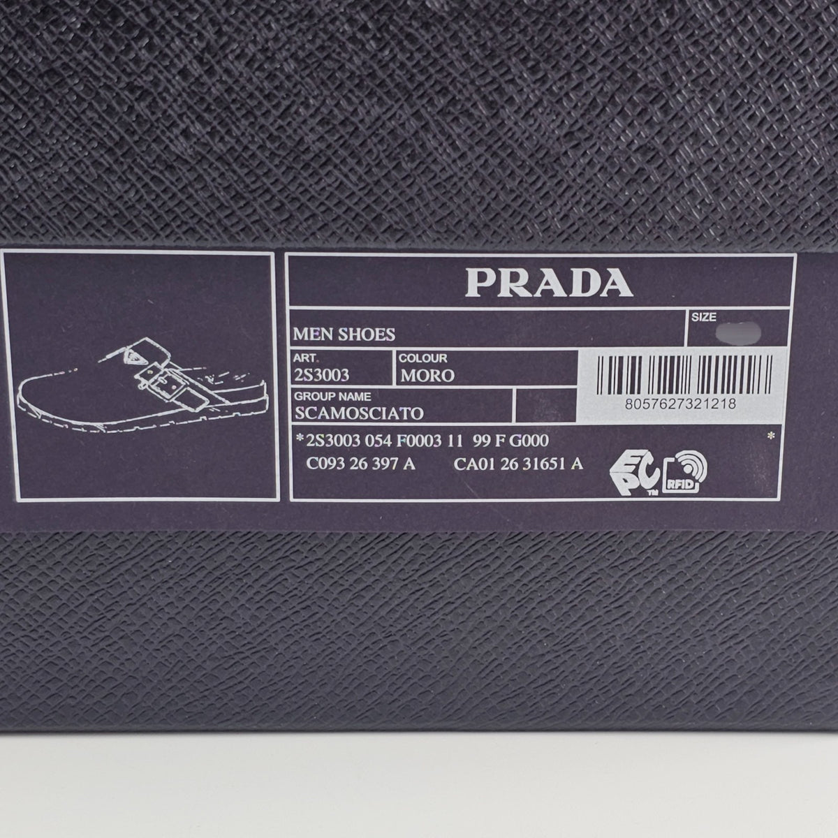 PRADA $1170 Dark Brown Suede Mules New & Authentic