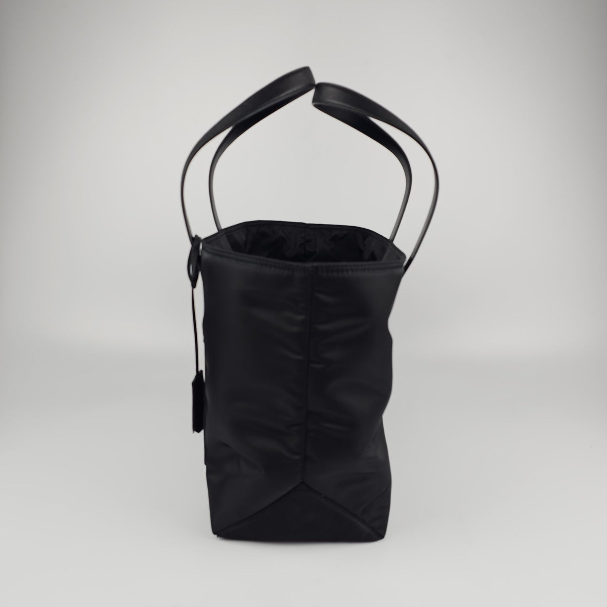 PRADA Re-Edition 1978 $2050 Medium Black Re-Nylon Tote Bag New And Authentic