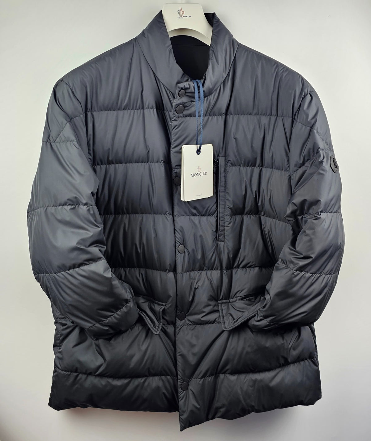MONCLER Ouille $2250 Men's Black Reversible Down Jacket New