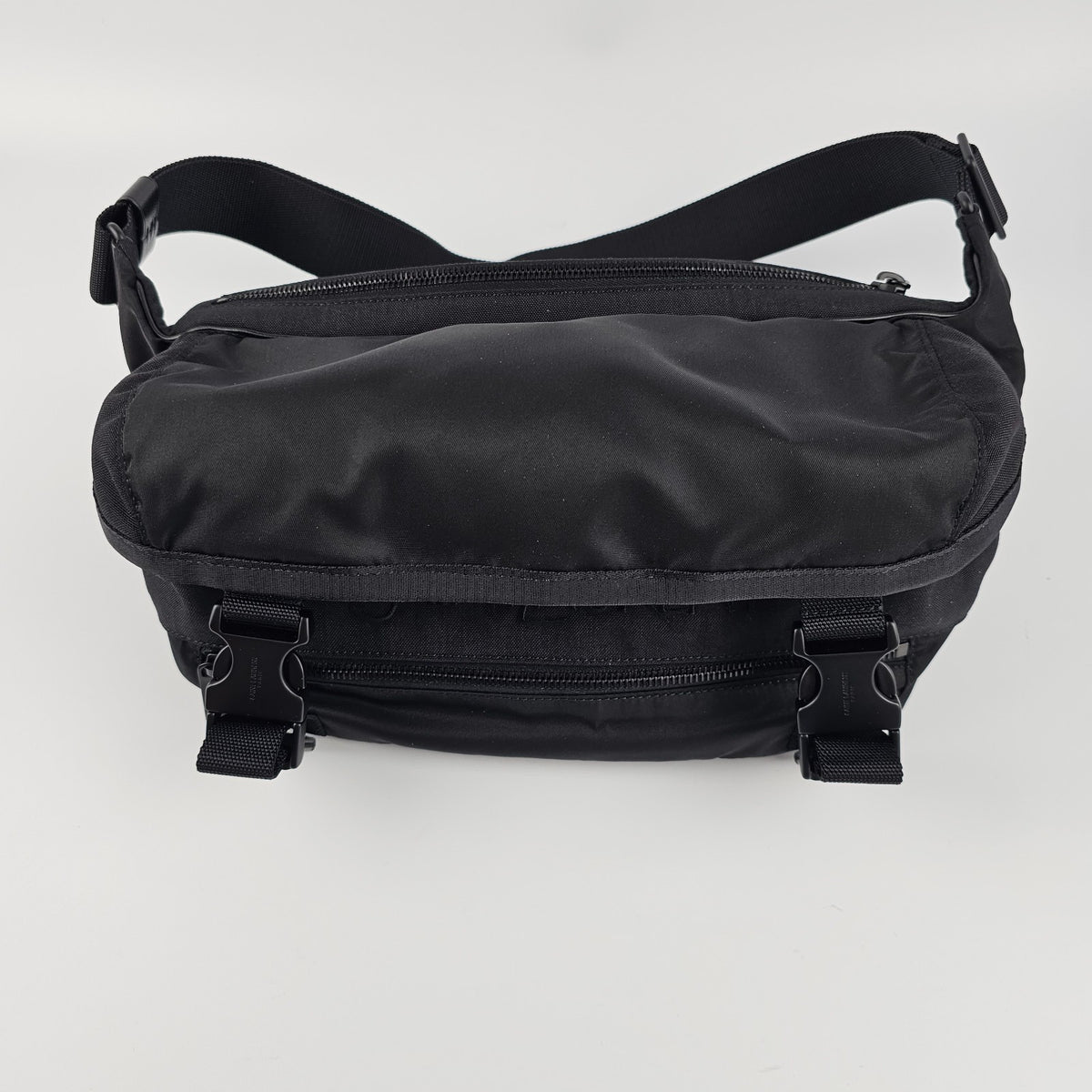 SAINT LAURENT Nylon $2000 Black Crossbody Bag New And Authentic