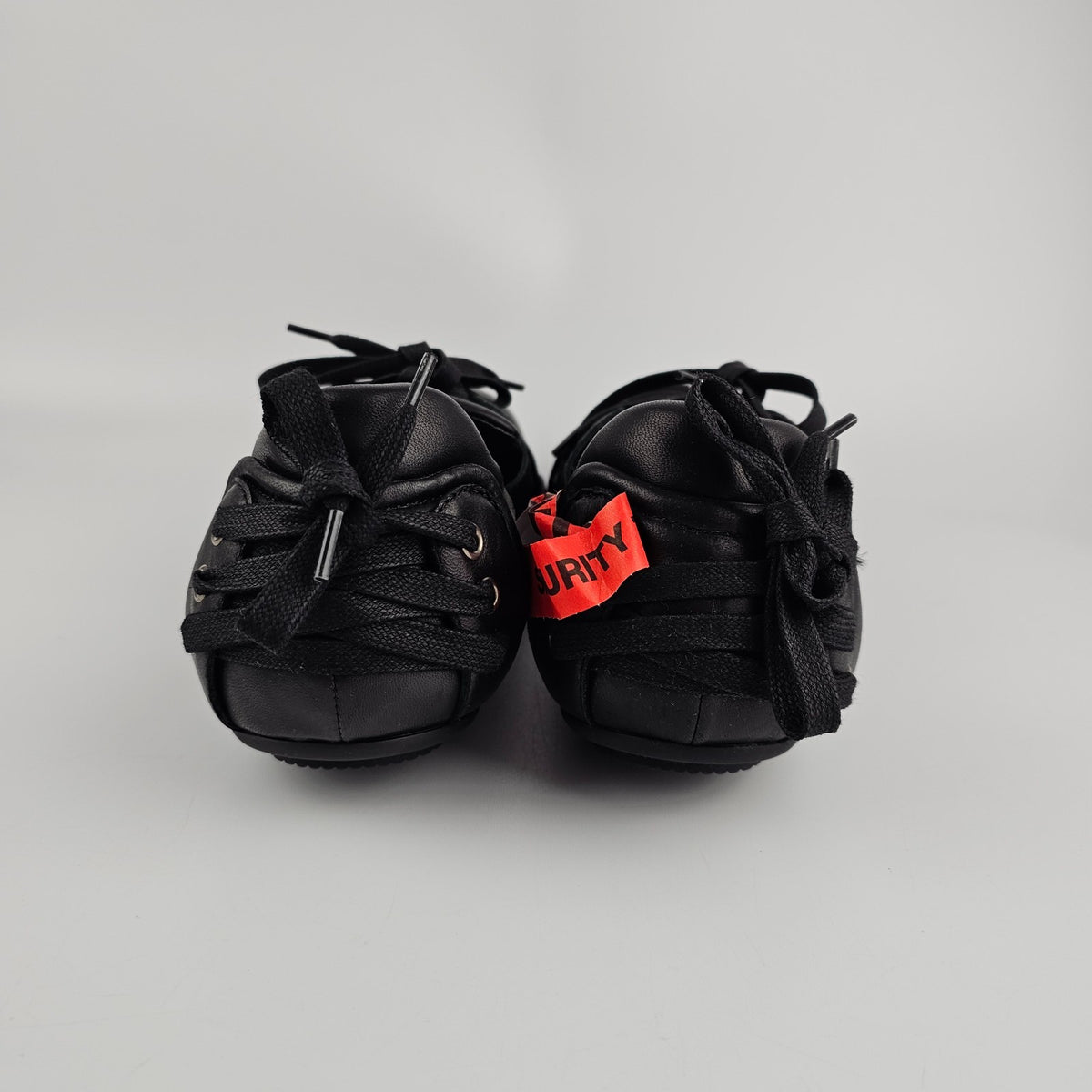 ACNE STUDIOS Black Leather Lace Up Shoes New