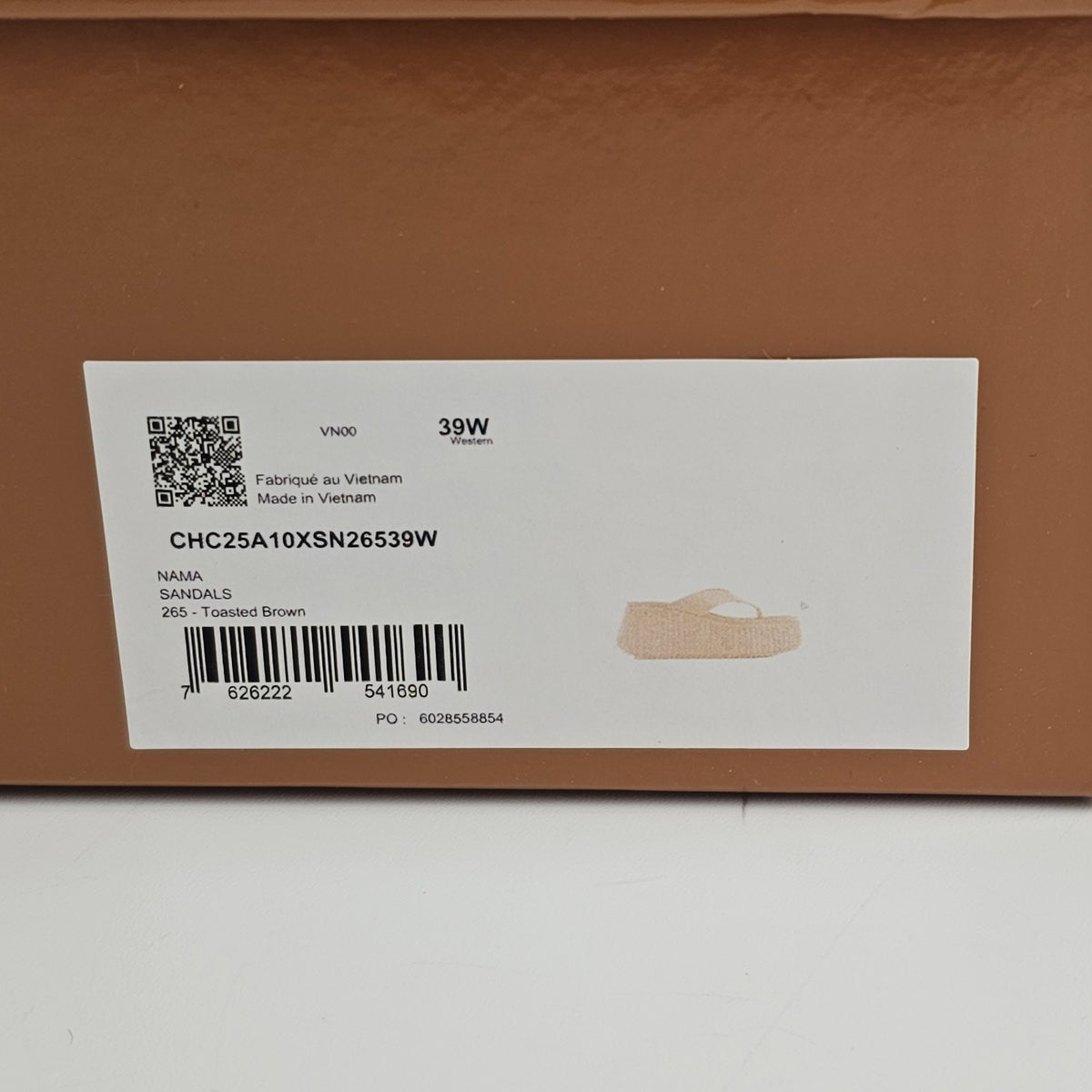Chloe Nama Beige Platform Sandals New & Authentic