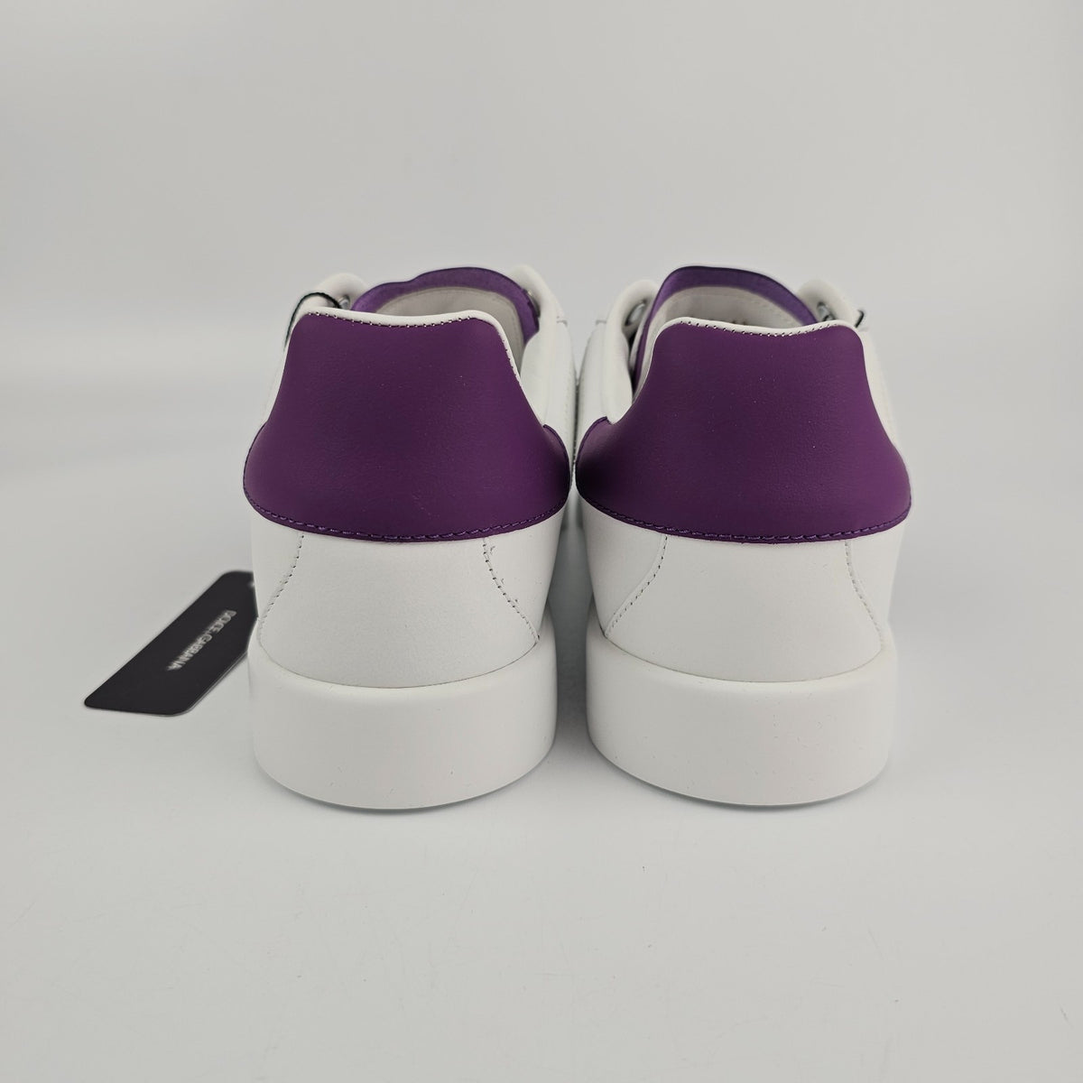 DOLCE&GABBANA DG White Leather Sneakers New & Authentic