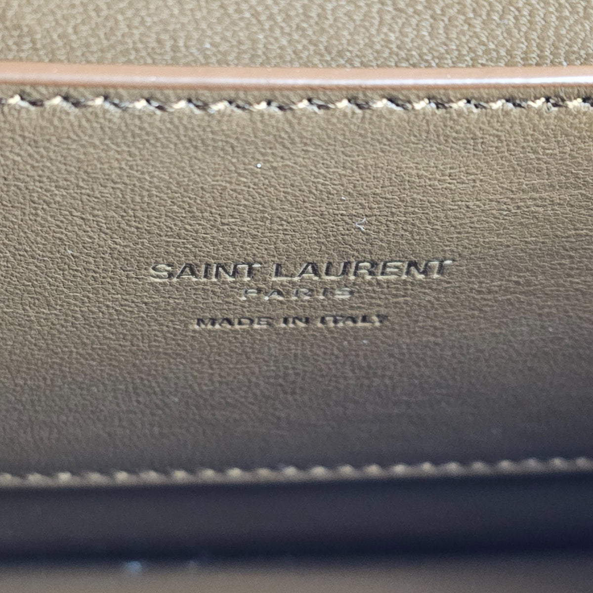 SAINT LAURENT Solferino Medium $3100 Caramel Cognac Suede Shoulder Bag New