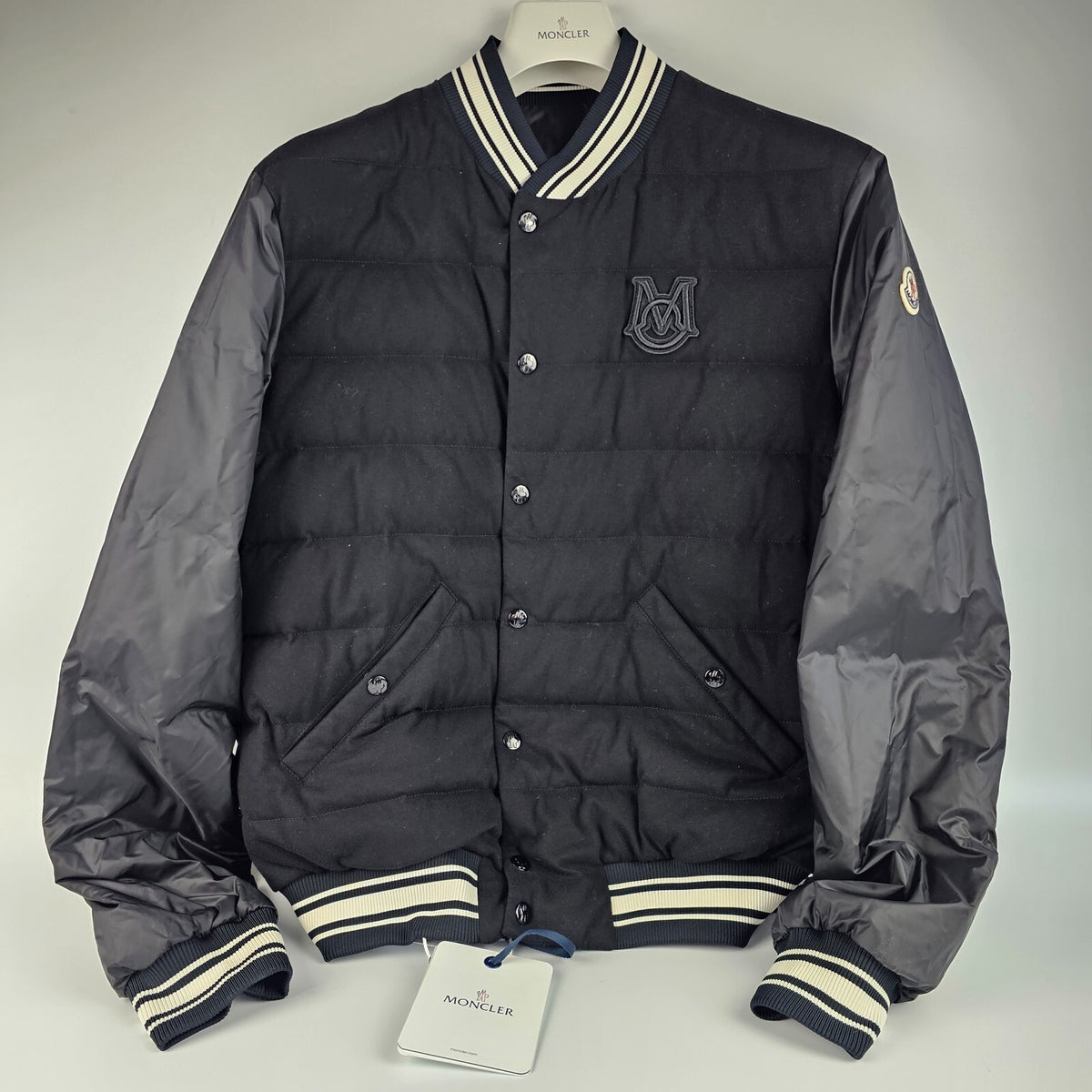MONCLER Bouchet $2270 Men's Black Down Jacket New