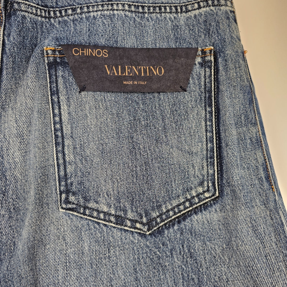 Valentino Blue Denim Jeans Size 32 New
