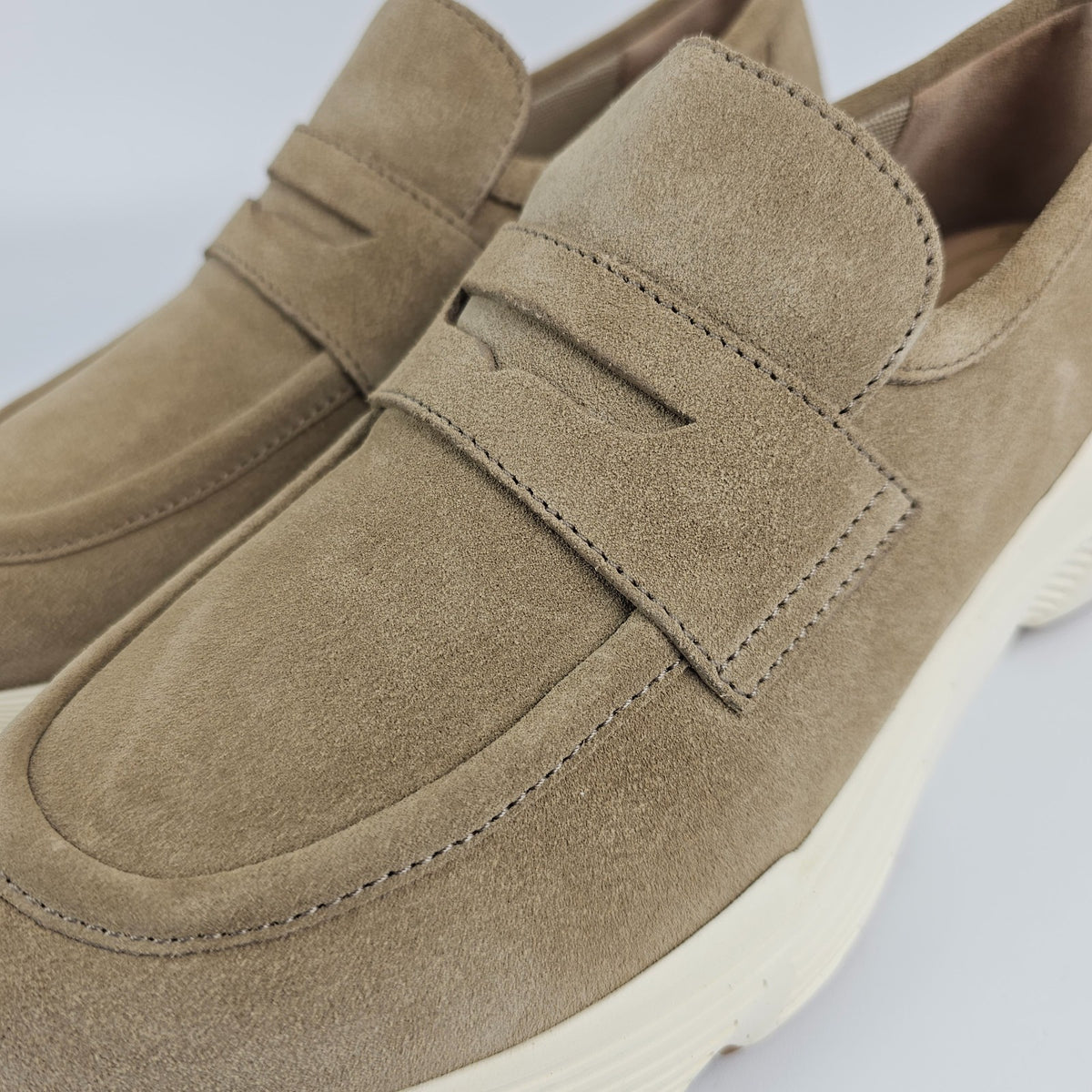 TOD'S Sport Runner Beige Suede Sneakers New And Authentic
