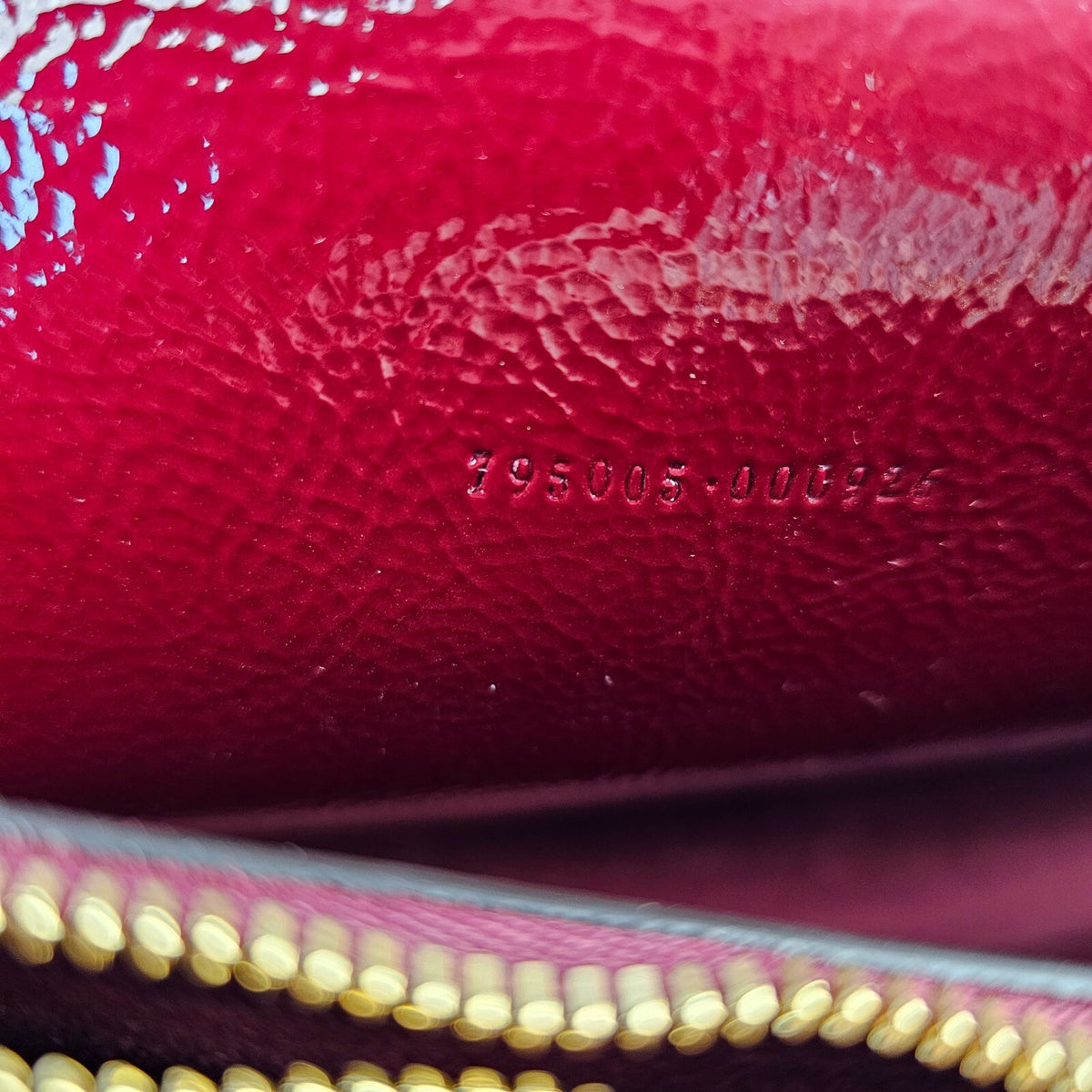 GUCCI Dionysus Medium $3650 Rosso Ancora Patent Leather Shoulder Bag New