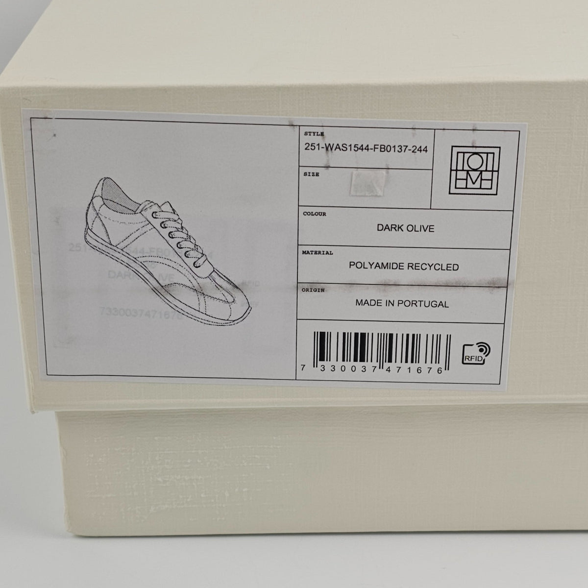 TOTEME Brown Sport Sneakers New