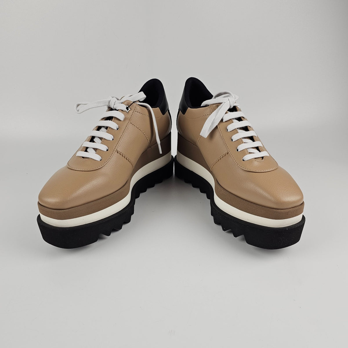 STELLA MCCARTNEY Elyse Beige Sneakers New