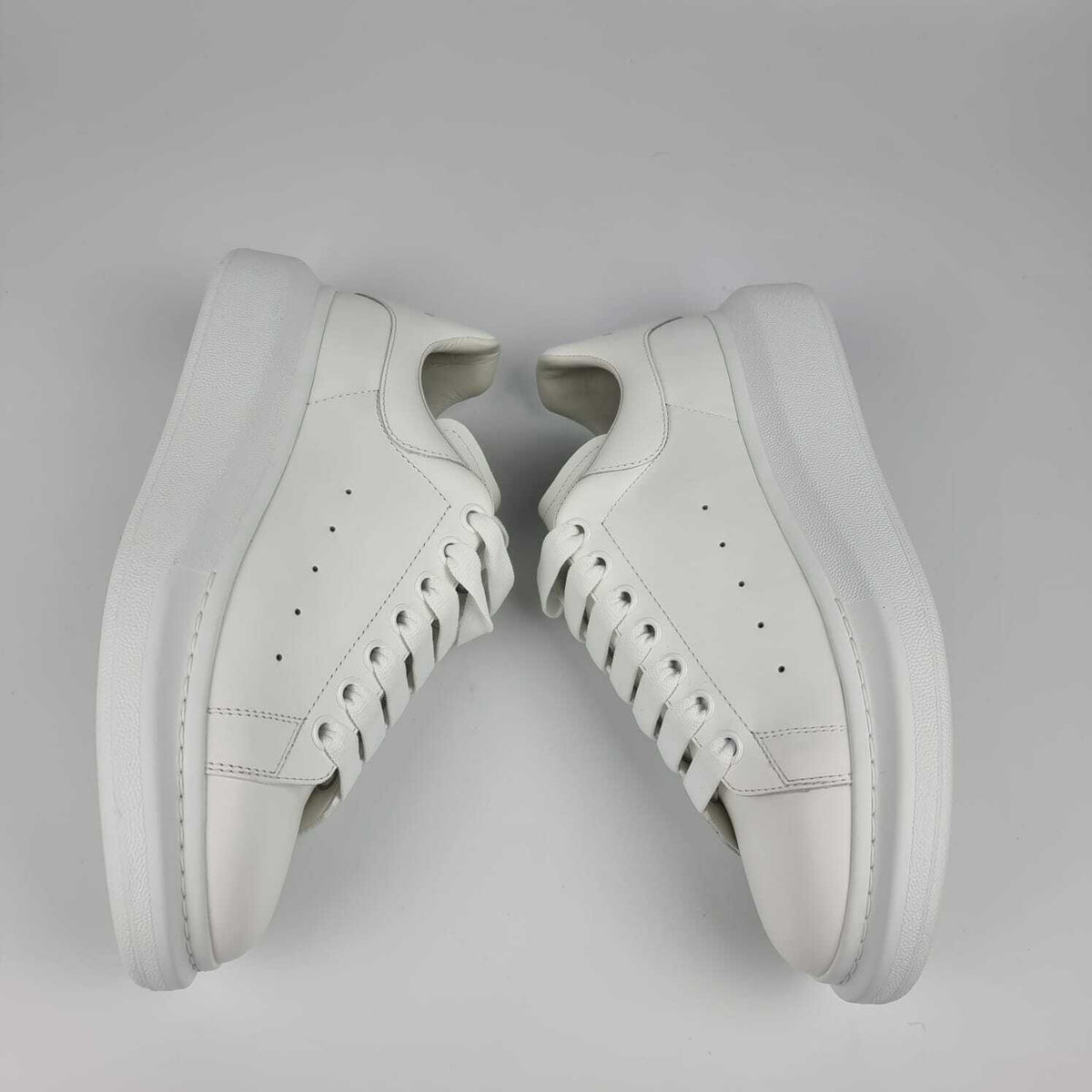ALEXANDER MCQUEEN Oversized Women's White Sneakers New