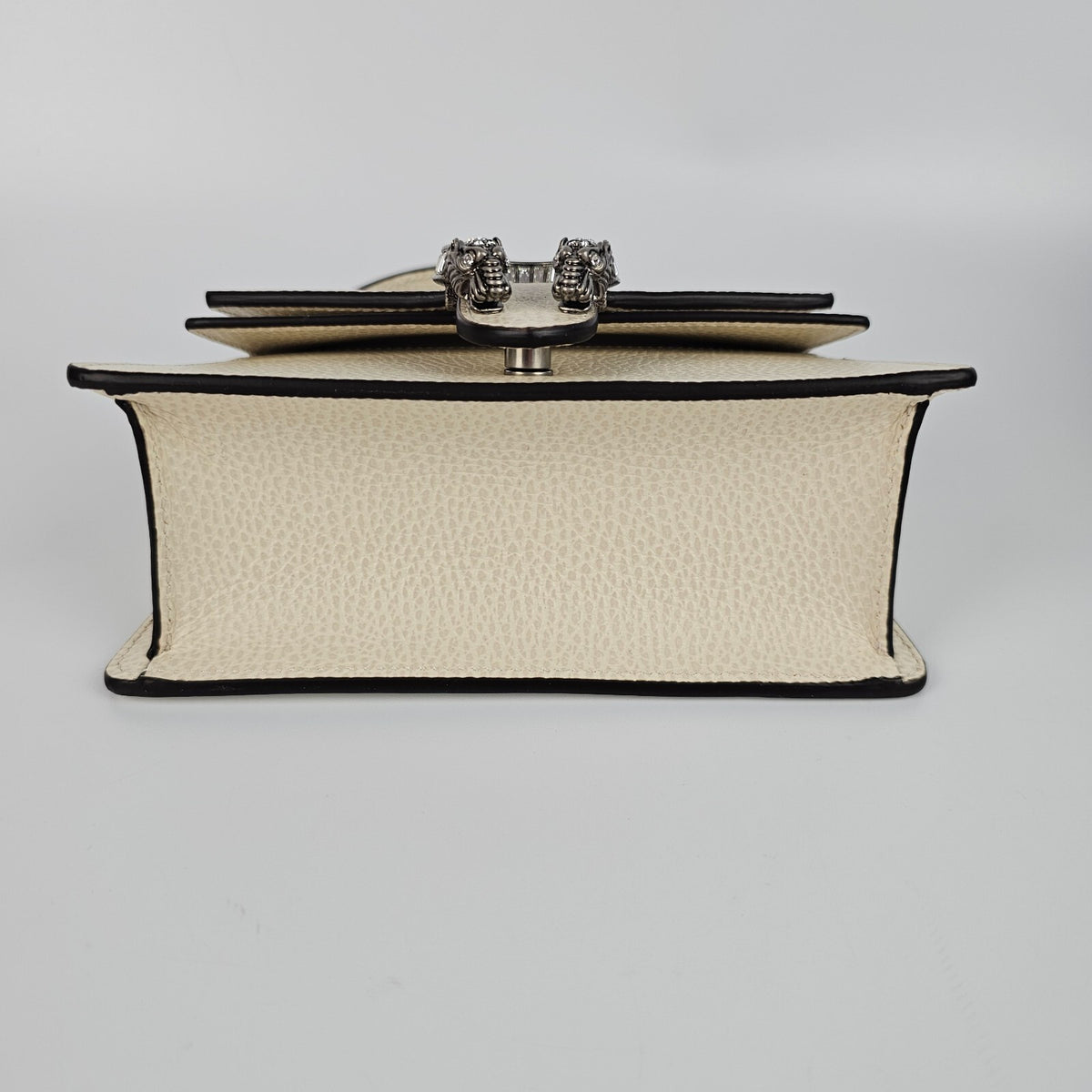 GUCCI Dionysus Mini $2250 White Leather Top Handle Bag New & Authentic