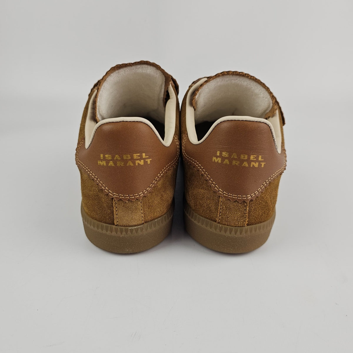 ISABEL MARANT Beth Brown Suede Sneakers New & Authentic