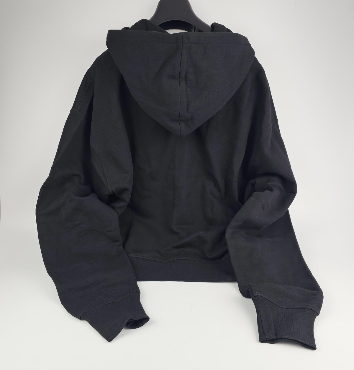 ALEXANDER MCQUEEN Black Cotton Sweatshirt New & Authentic