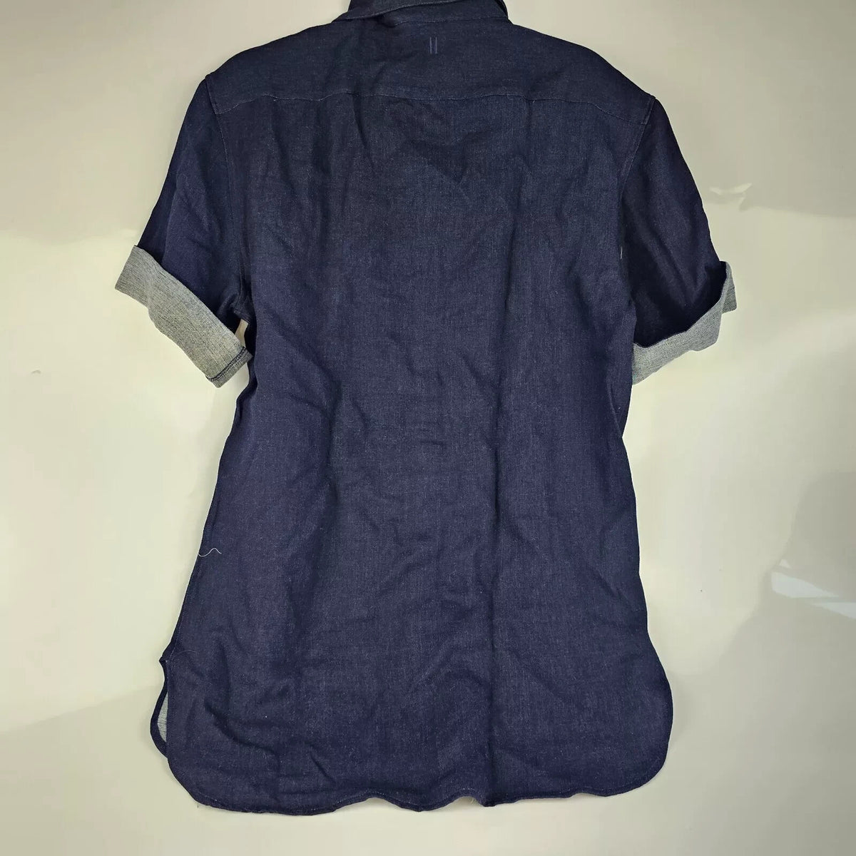 Neil Barrett Blue Flashes Double Weave Shirt New IT38