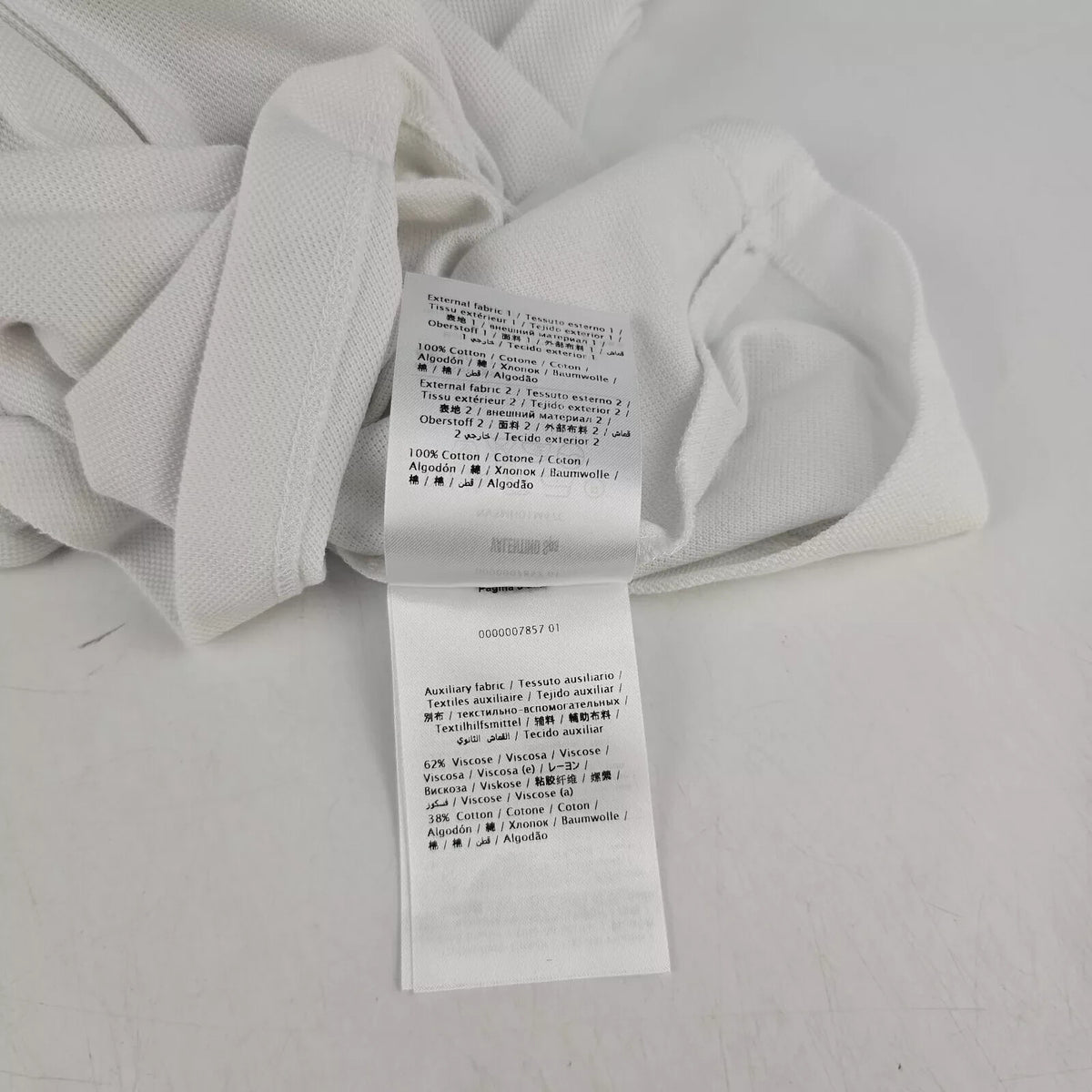 Valentino Men's White Polo Shirt New Size 3XL