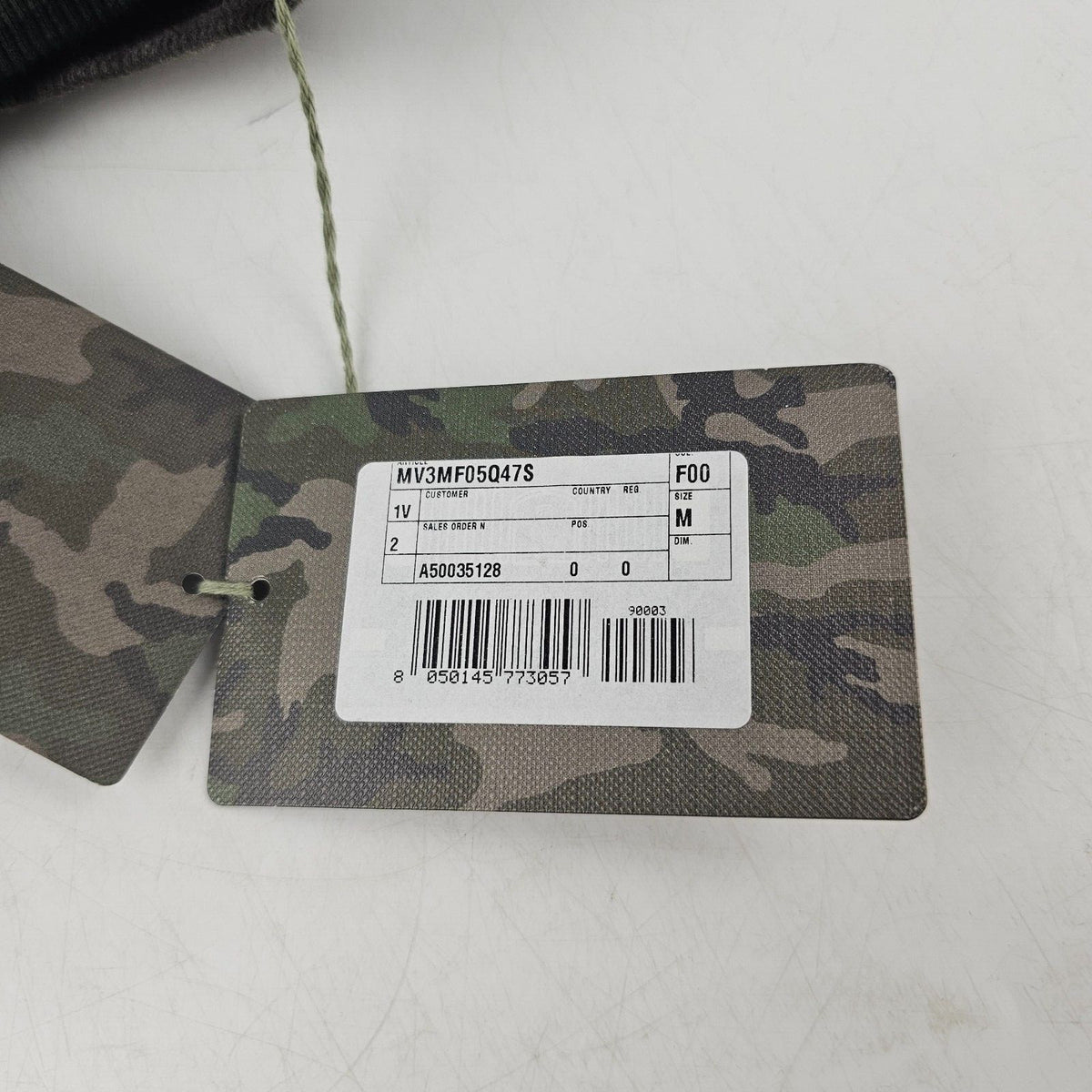 Valentino Green Camouflage Sweater Size M New