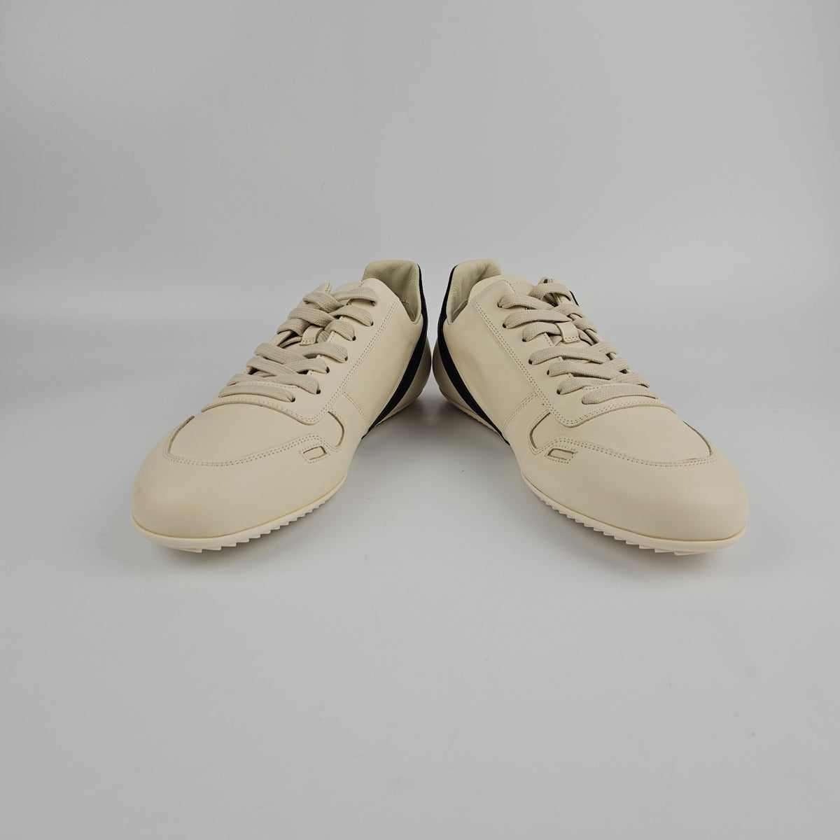 RICK OWENS Minimal $895 Milk Sneakers New & Authentic