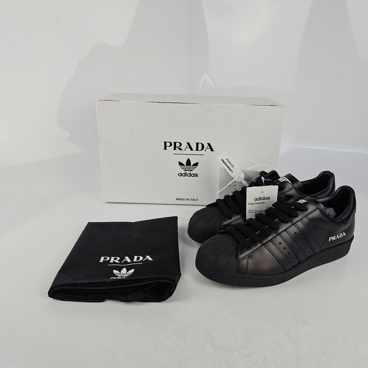 PRADA Men's Black Sneakers Size US 7 UK 6.5 EU 40 New