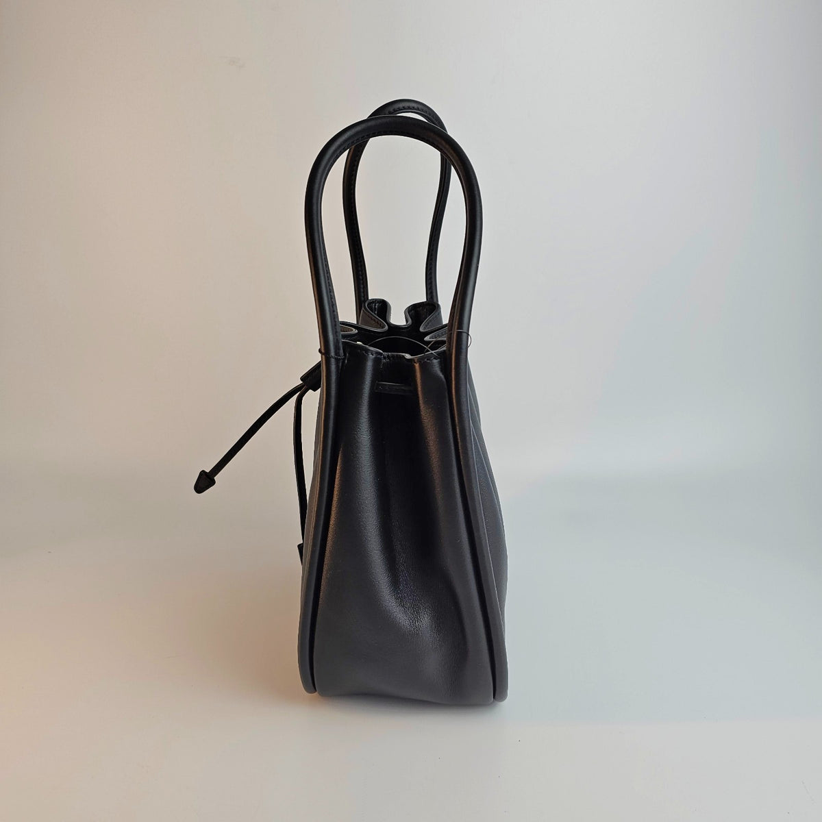 PRADA Darling Mini $2850 Black Leather Bucket Bag New & Authentic